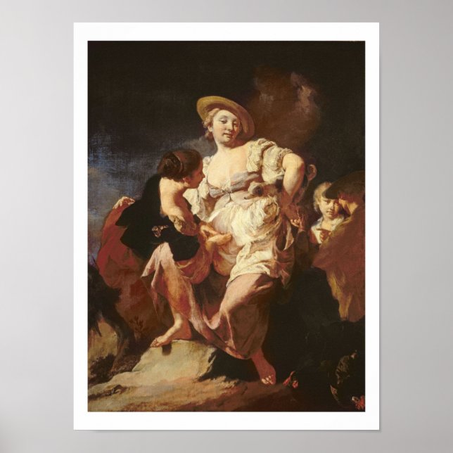 Fortune-teller (L'Indivona), 1740 Poster (Framsidan)