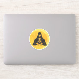 Fortune Teller Måne Halloween Klistermärken