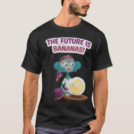 Fortune teller monkey t shirt