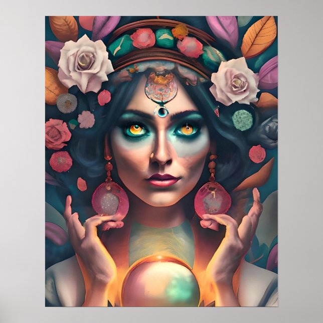 Fortune Teller poster (Framsidan)