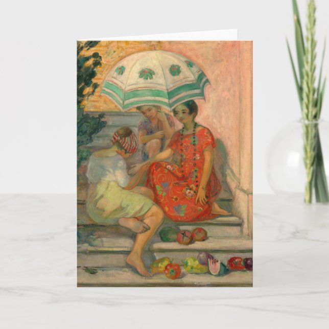 Fortune Teller, Sainte-Maxime | Henri Lebasque Kort (Framsida)