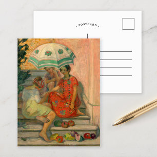 Fortune Teller, Sainte-Maxime Henri Lebasque Vykort