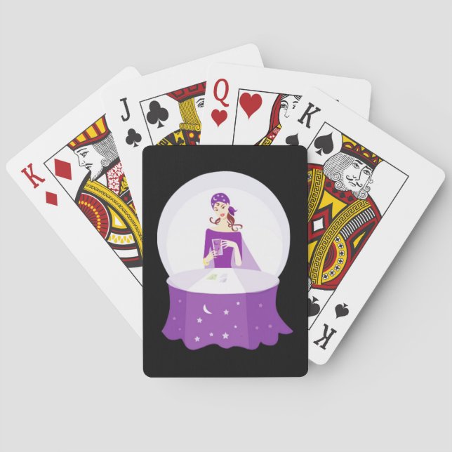 Fortune Teller Tarot Casinokort (Baksidan)