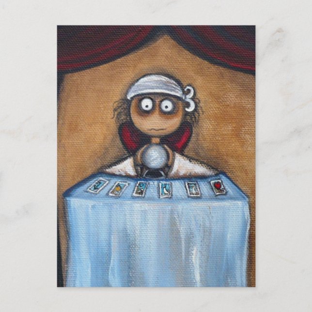 Fortune Teller vykort (Framsida)