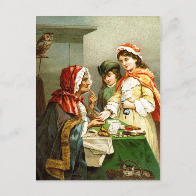 Fortune Teller Vykort (Framsida)