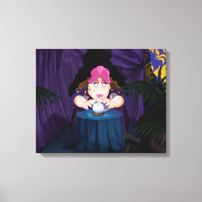 Fortune Tellers Tält Canvastryck (Framsida)