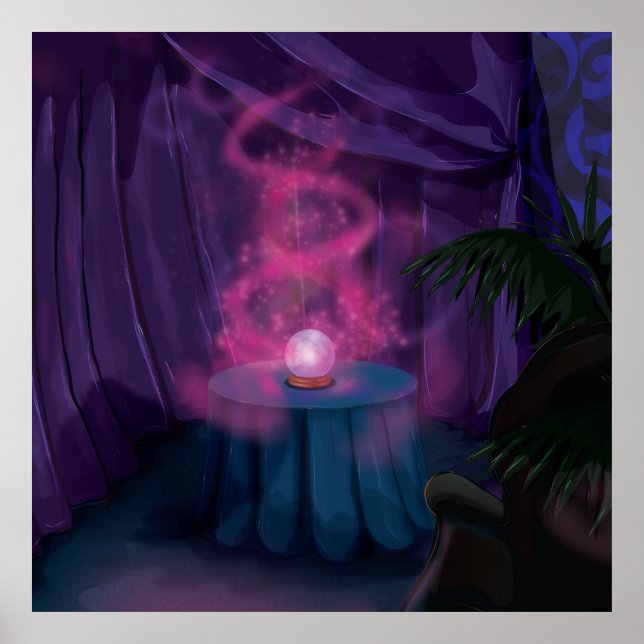 Fortune Tellers Tält Poster (Framsidan)