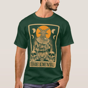 Fortune Telli läser det gotiska Tarot Card-kortet T Shirt