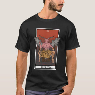 Fortune Tellin med det gotiska Tarot Card-läsaren  T Shirt