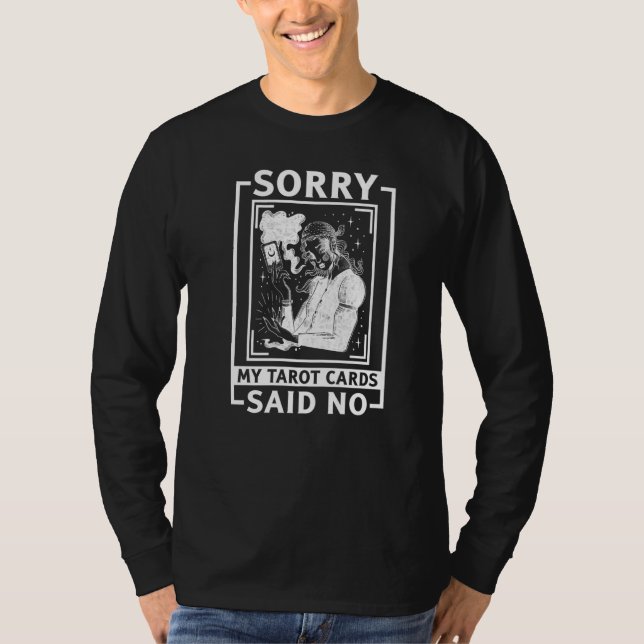 Fortune Telling för en Tarot Reader T Shirt (Framsida)