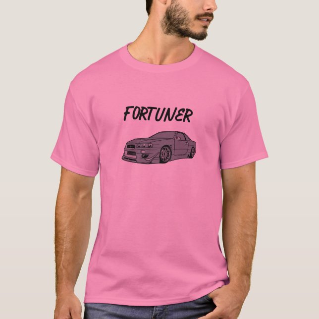Fortuner designad t-shirt (Framsida)