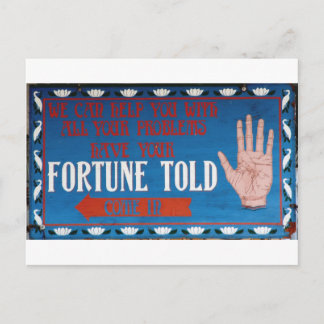Fortunes Told Vykort