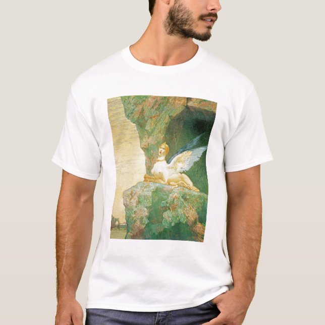 Förtvivlan av sphinxen, 1890 t-shirt (Framsida)