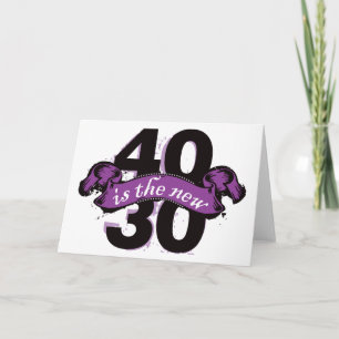 Forty är de nya trettiona - lilor kort