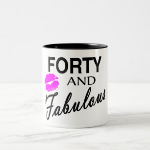 Forty och sagolikt Två-Tonad mugg