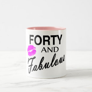 Forty och sagolikt Två-Tonad mugg