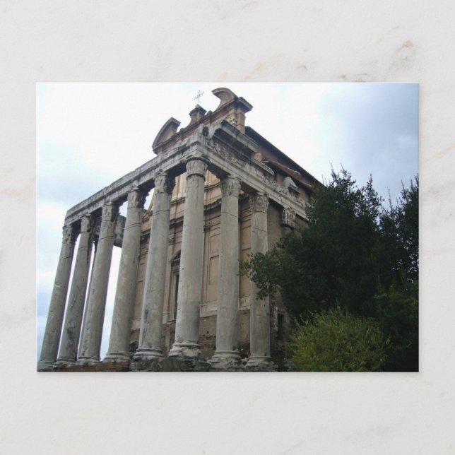 forum tempel vykort (Framsida)