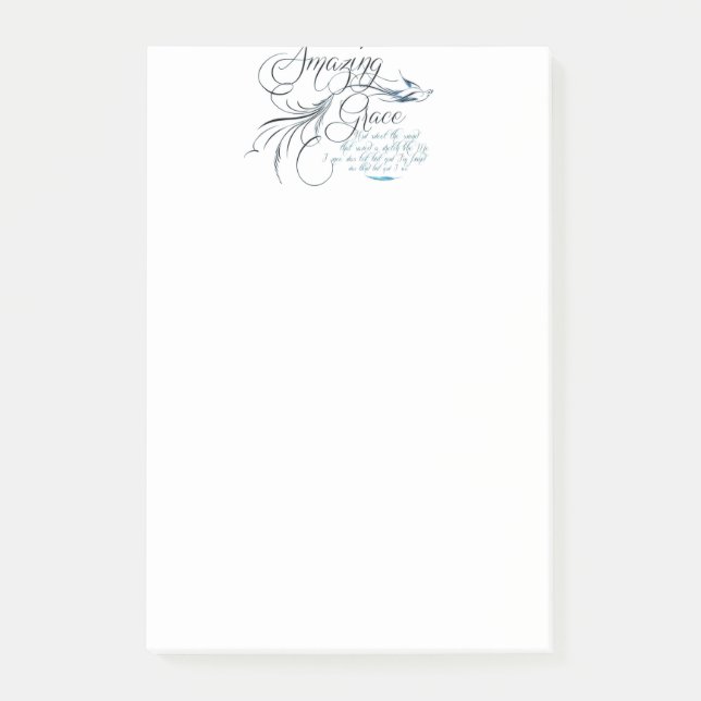 Förunderlig nåd post-it block (Framsida)