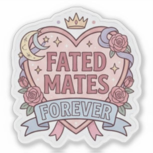 Förutbestämda Mates För Evigt - Romantasy Bok Klistermärken