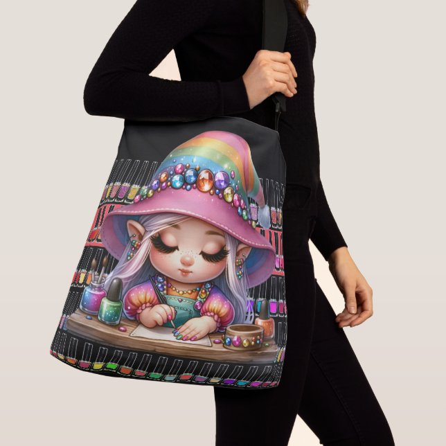 Förutom Precious Manicute Tote - SE BAK Axelväska (Närbild)