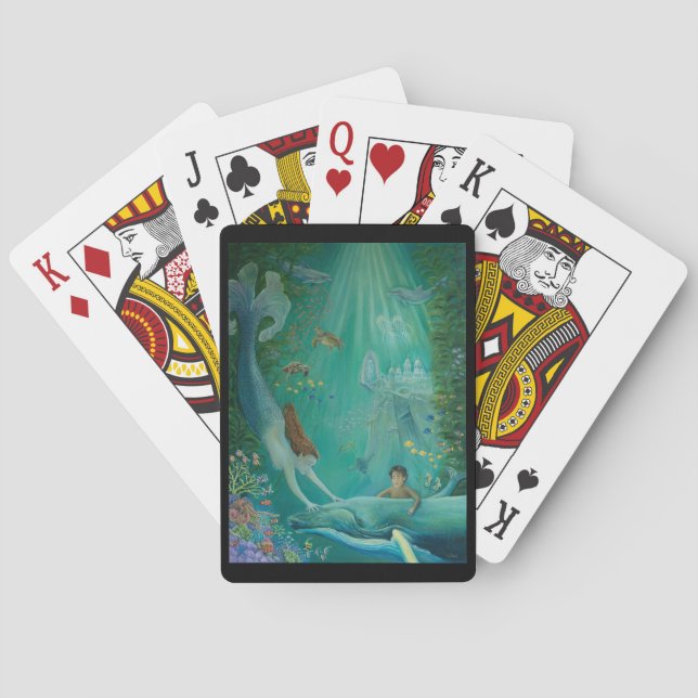 Förutom revet till Atlantis Casinokort (Baksidan)