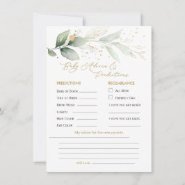 Förutsägelse och råd för grönt och Guld Foliage Ba