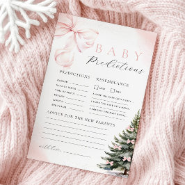 Förutsägelse och rådgivande spel för babyskor i ro