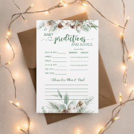 Förutsägelsekort och rådgivningskort för Evergreen