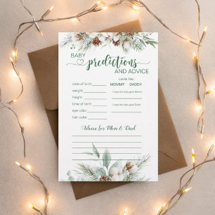 Förutsägelsekort och rådgivningskort för Evergreen