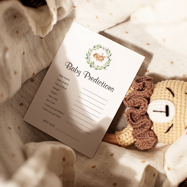 Förutsägelser för Hjort som lämnar babyskor (Skapare uppladdad)