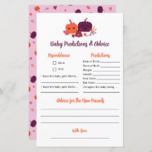 Förutsägelser för små pumpar och råd för babyskor