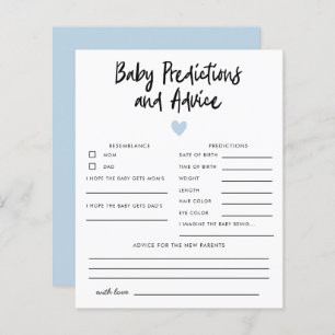 Förutsägelser och råd för Baby med blått hjärta