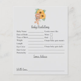 Förutsägelser och råd för Solrossen Teddy Baby Sho