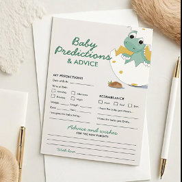 Förutsägelser och råd för spädbarnsskor i Cute Din