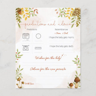 Förutsägelser och Råd, Skogsbarnskalas 