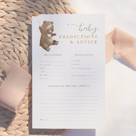 Förutsägelser och rådgivningsspel för Barly Wait B