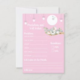 Förutsägelser och välvilja för att hålla i Koala B Inbjudningar