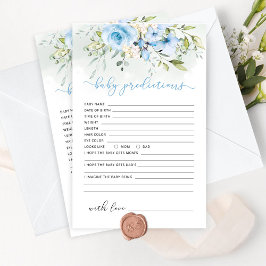 Förutsägelser om bebisdusch i Blue Eucalyptus för 