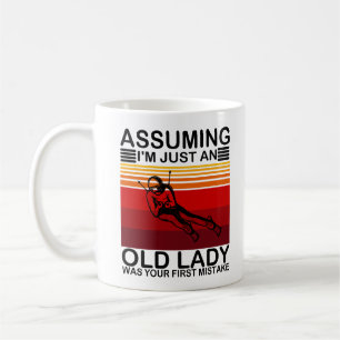 Förutsatt att jag bara är en gammal Dam var din fö Kaffemugg