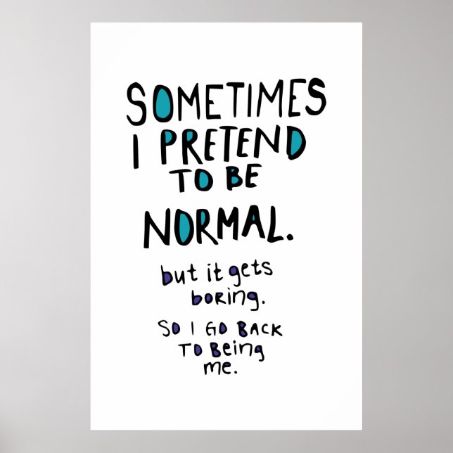 Förutsätta dig för normal poster (Framsidan)