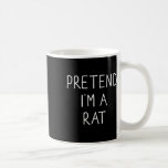 Förutsätta mig för att jag är en Råtta Roligt Lazy Kaffemugg<br><div class="desc">Påstå att jag är en Råtta Roligt Lazy Easy Diy Halloween Costume</div>