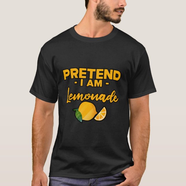 Förutsätta mig för att jag är Lemonade T Shirt (Framsida)