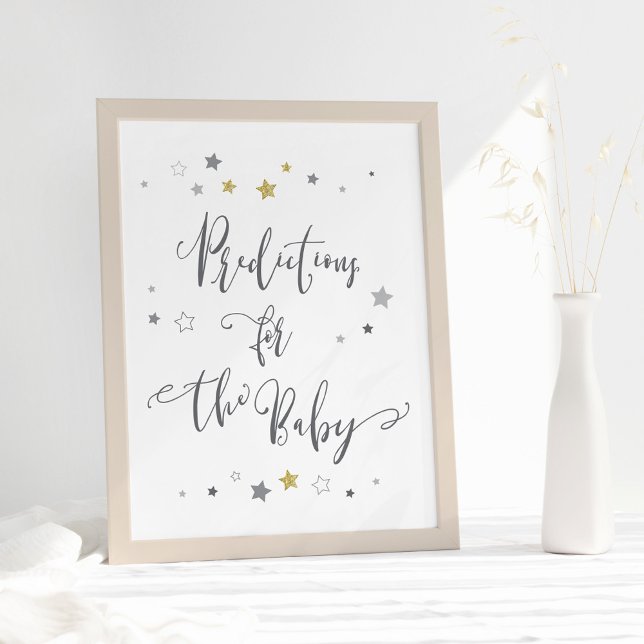 Förutsättningar för baby | Kön Neutral Baby Shower Poster (Skapare uppladdad)