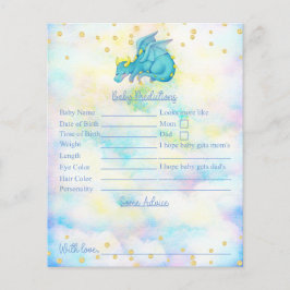 Förutsättningar och råd för Blue Dragon Baby Showe