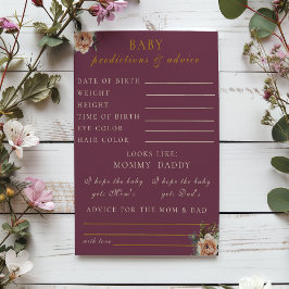 Förutsättningar och råd för Burgundy-Elegant för b Reklamblad