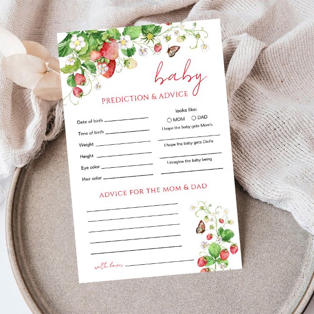 Förutsättningar och råd för jordgubbsbär Baby (Skapare uppladdad)