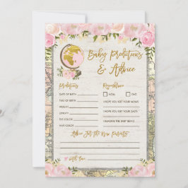 Förutsättningar och råd Travel Baby Shower-spelkor Inbjudningar