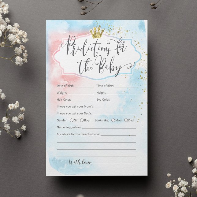 Förutsättningarna för genderna i baby visar att ro (Skapare uppladdad)