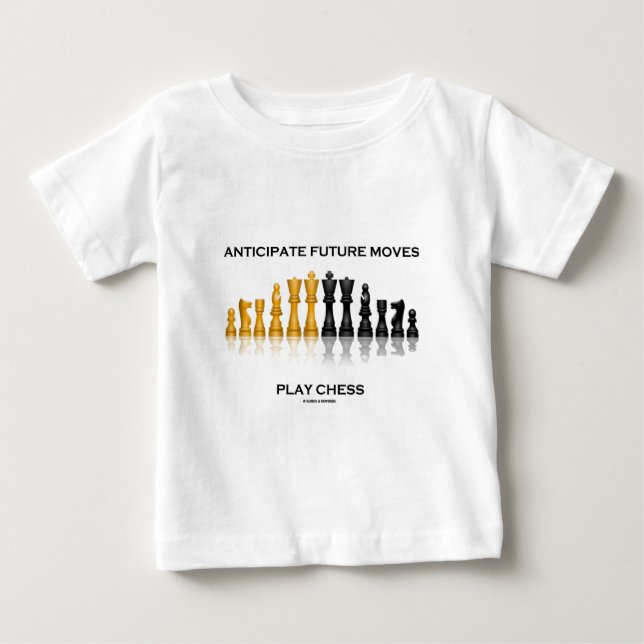 Förutse det framtida flyttninglekschacket tee (Framsida)