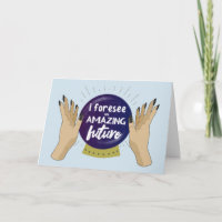 Förutse fantastisk framtida studentengrattis